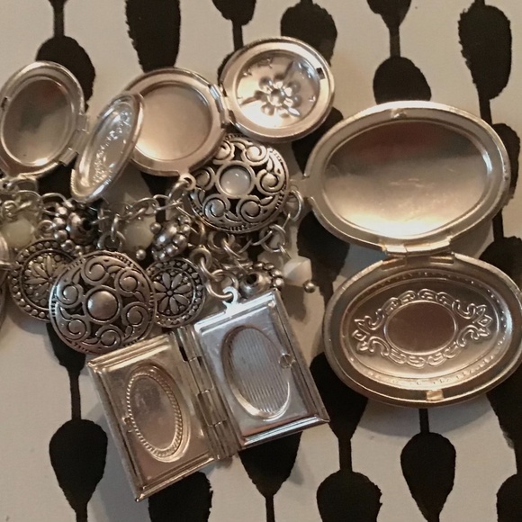 Locket & Charm Necklace - Picture 4 of 4